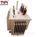 3 phase Oil Hermetically sealed transformer 630KVA 13.8KV